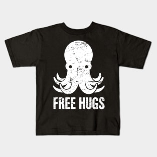 Free Hugs Octopus Kids T-Shirt